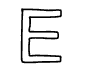 lettre E :  : lien vers les dessins en E