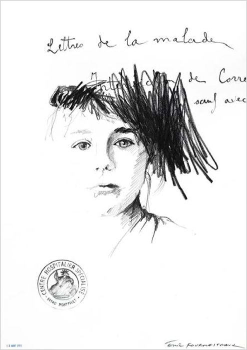 Vue du dessin d'Eric Fourmestraux "Camille Claudel" #4