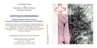 lien vers l'exposition "Diptyques éphémères"
