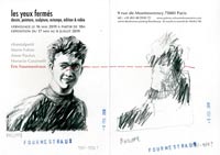 lien vers l'exposition Les yeux fermés