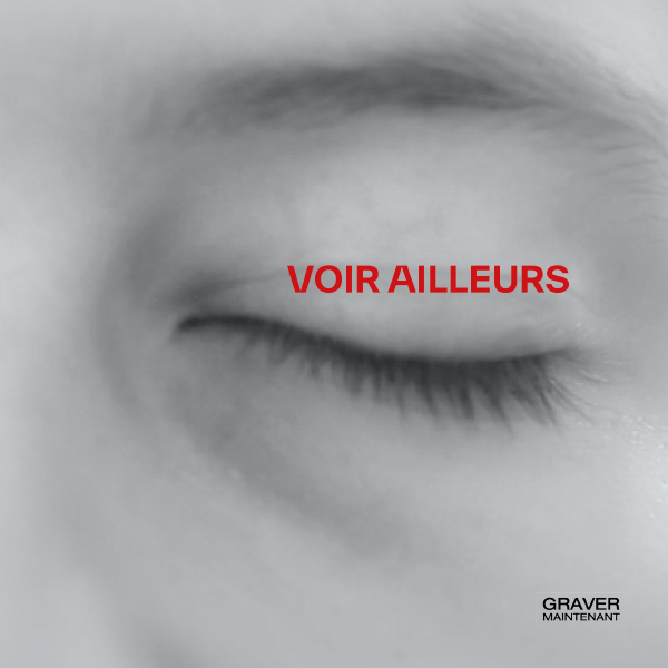 recto du carton d'invitation à l'exposition "Tout n'est que murmure" width=